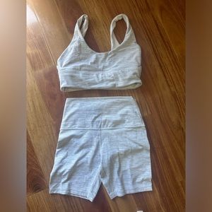 Lululemon short set